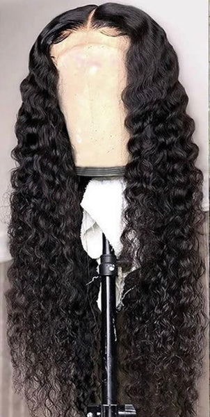 Deep Wave Pre Plucked Wig 4x4